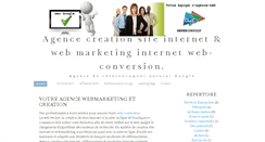 Desktop Screenshot of c-agence-web.com